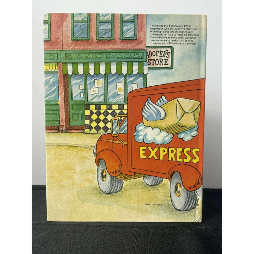 Sesame Street What Did You Bring Golden Press Book‎ Vintage